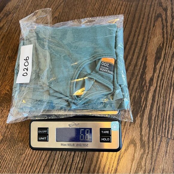 Icebreaker Merino 200 Base Layer Long Sleeve Top in Green Size - Picture 7 of 7